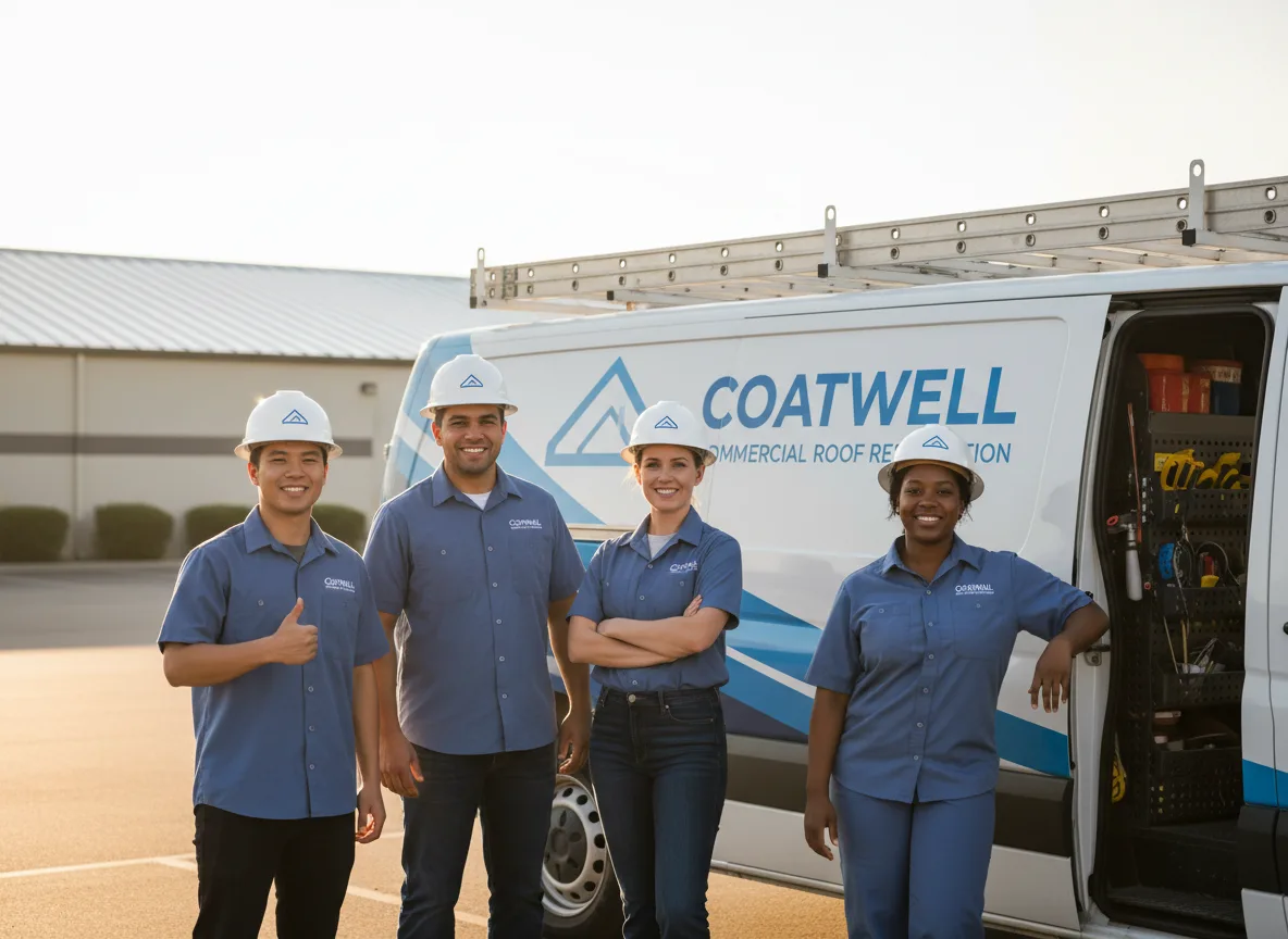 Commercial roof coating company in Afton, MN